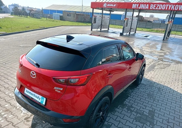 Mazda CX-3 cena 60900 przebieg: 80000, rok produkcji 2017 z Słupca małe 379